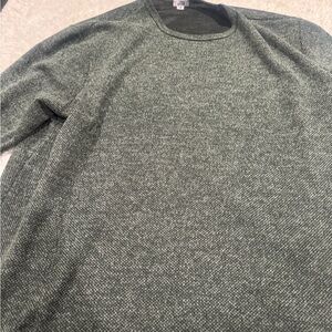 One bone  Green Crewneck Sweater for Men 4xl